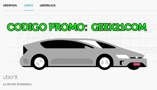 Código Promocional Uber X Lima Perú