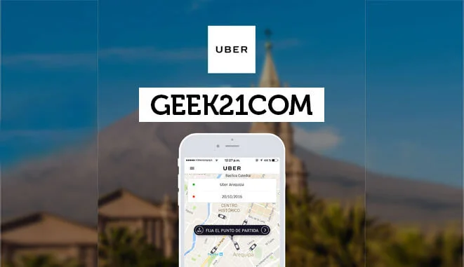 Viajes Gratis en Uber Taxi Arequipa Perú