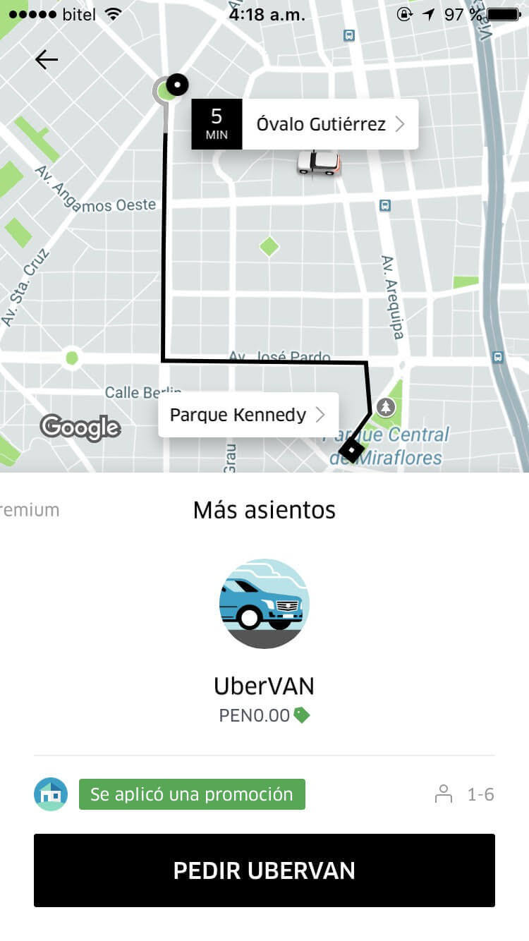 Código Promocional Uber 