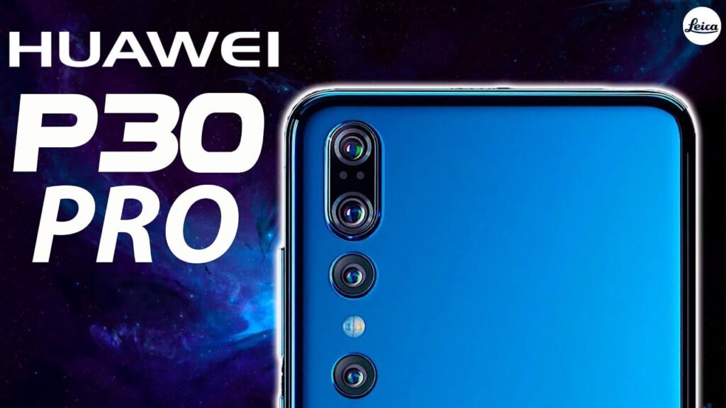 Huawei P30 Pro Con 4 Cámaras Y Notch Tipo Gota