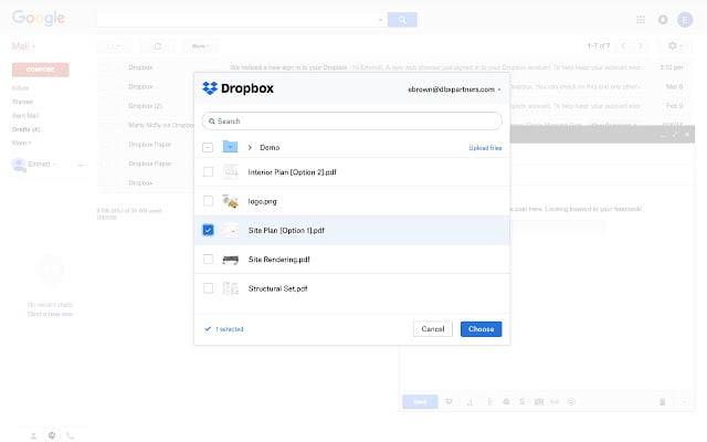 Mover Los Archivos Adjuntos De Gmail A Dropbox