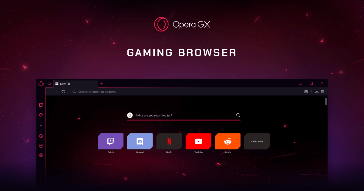 Opera Gx: El Mejor Navegador Web Para Videojuegos Y Gamers