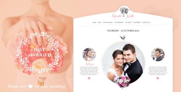 Plantillas Web Para Bodas