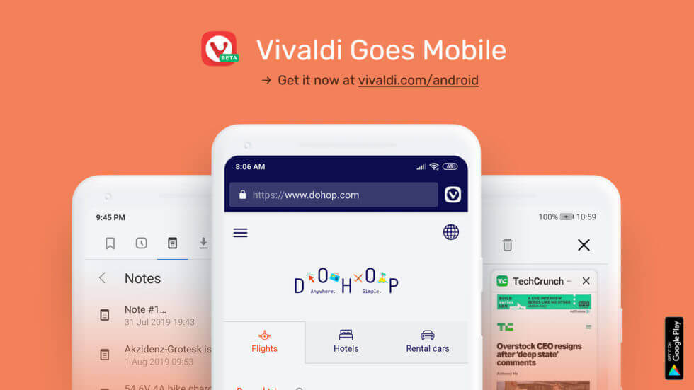 Descargar El Navegador Web Vivaldi Para Android Gratis