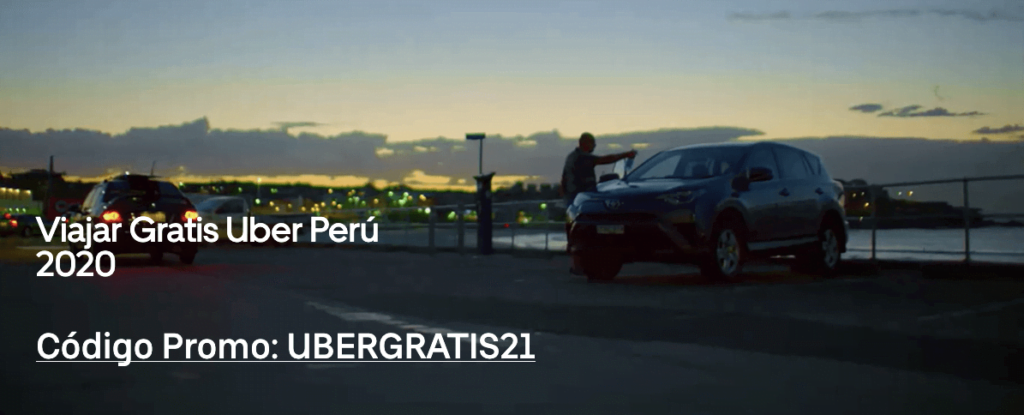 Código Promocional Uber Perú 2020